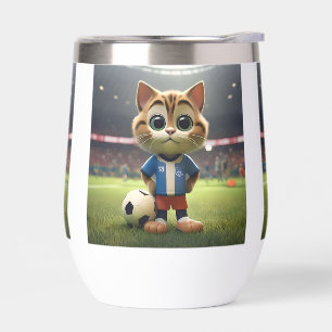 "Purr-fect-Striker: Die 3D-Fußball-Katze"