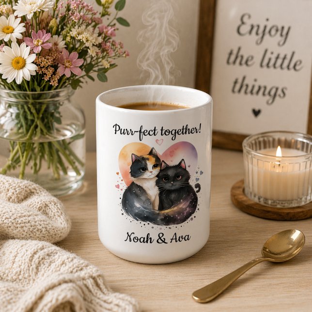 Purr-fect Together Kitty Kaffeetasse (Von Creator hochgeladen)