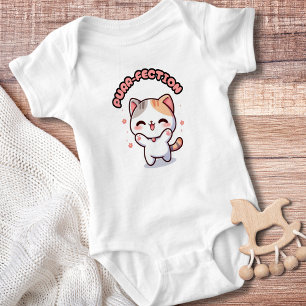Purr-fection Kawaii Kitty Baby Strampler