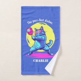 Purr-fekter Pickleball-Champion Handtuch