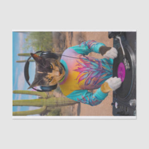 Purr Mix-a-Lot, Dj Kitty spielt realistische Tunes Seidenpapier