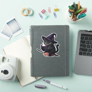 Purr-rmesan Hexe - Kawaii Sushi Katzen Aufkleber O