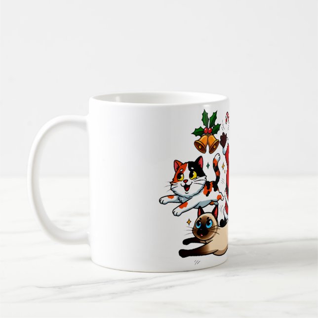 Purr-suit of Fun: Santa’s Pet Parade Kaffeetasse (Links)
