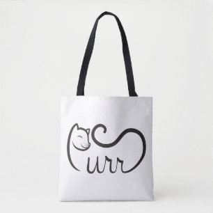 Purr Typography BLACK