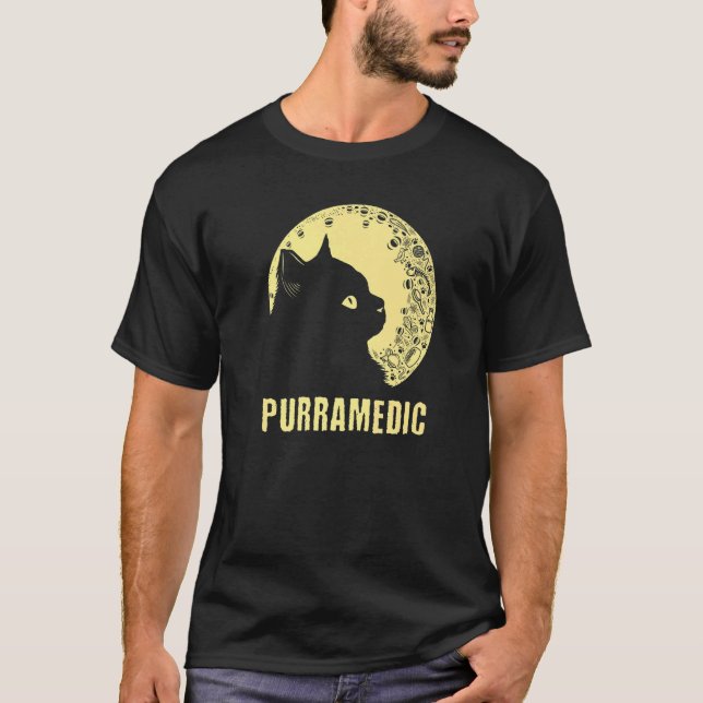 Purramedic Cat  Paramedic Kitten EMT  Cat Mom  1 T-Shirt (Vorderseite)