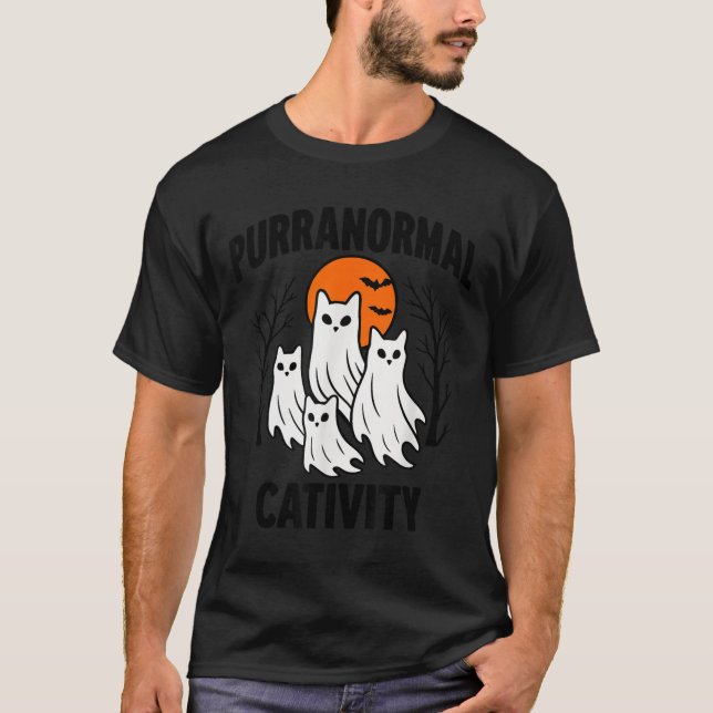 Purranormal Cativity Purranormal Activity Hallowee T-Shirt (Vorderseite)