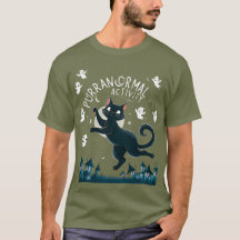 Purranormale Aktivitätskatzenkatze T - Shirt - Fun