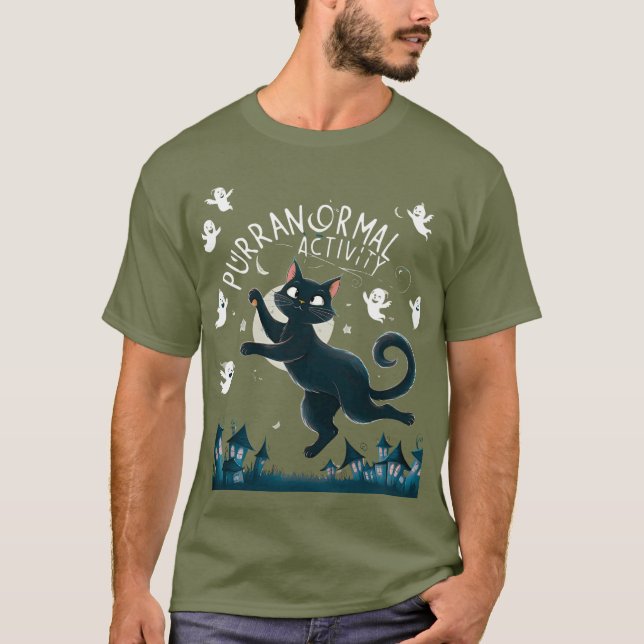 Purranormale Aktivitätskatzenkatze T - Shirt - Fun (Vorderseite)