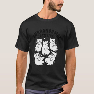 Purranormale Kreativität Niedlich Katzengeister Ca T-Shirt
