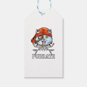 Purrate - Niedliche Pirate Cat Funny Geschenkanhänger