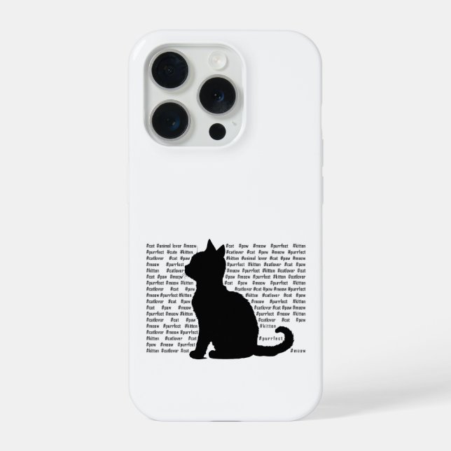 Purrfect Cat Lover Gift  iPhone Hülle (Rückseite)