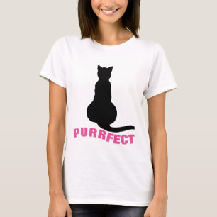 PURRFECT Funny niedlich Chat T - Shirt