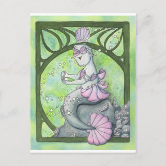 Purrfect Pearl Postkarte