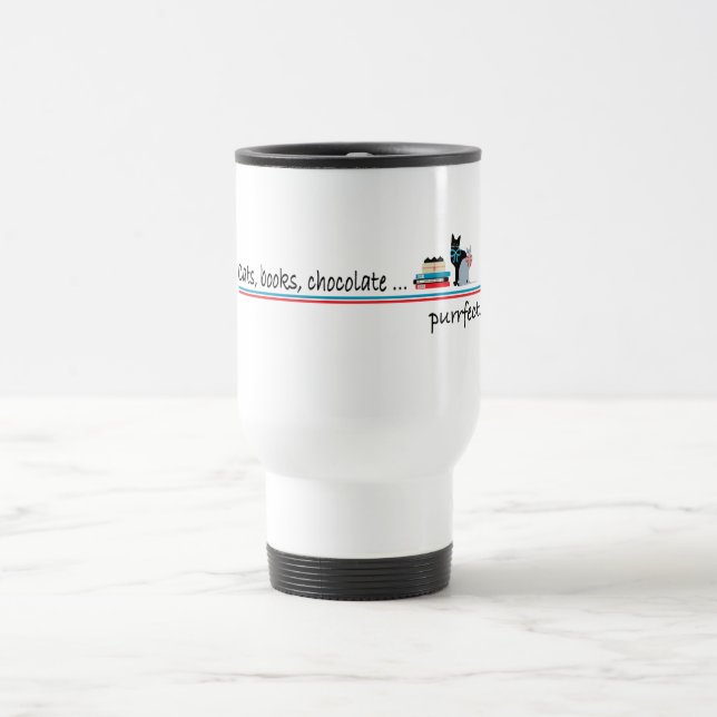 Purrfect Reise-Tasse Reisebecher (Mittel)