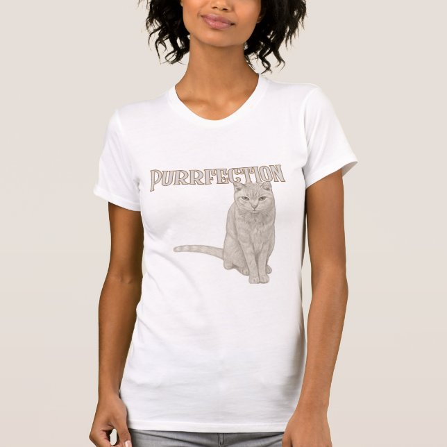 Purrfection T-Shirt (Vorderseite)