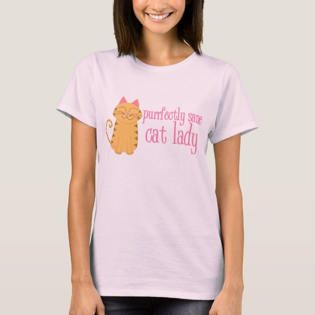 Purrfectly gesund T-Shirt (Vorderseite)