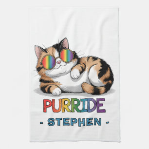 Purride - Cooler Katzenstolz LGBTQ Geschirrtuch