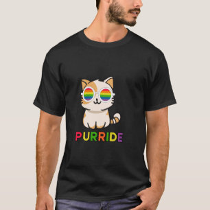 Purride, Regenbogen und Katzen T - Shirt