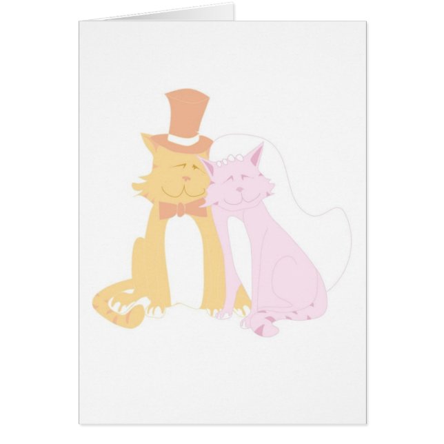 Purring Wedding Cats (Vorne)