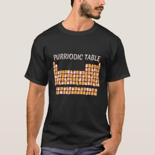 PURRIODIC TABLE Niedlich Cat Periodic Table Pub Me T-Shirt