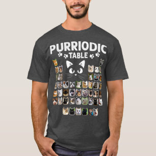 Purriodische Tafel Periodische Elemente Katzenchem T-Shirt