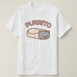 PURRITO Cat Burrito T - SHIRT