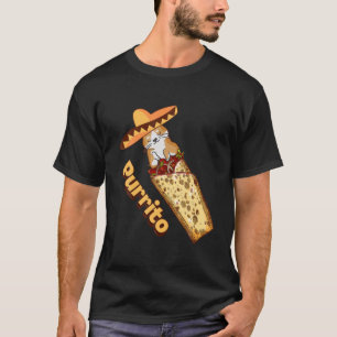 Purrito Cat Funny Burrito und Katzen Lover T Kawai T-Shirt