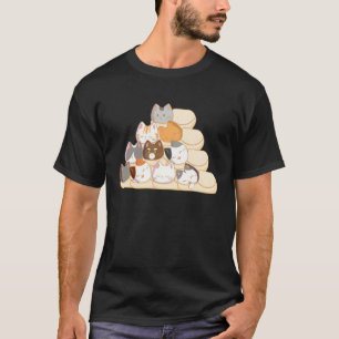 Purrito Katze Burrito Mexikanisches Essen Ägypten  T-Shirt