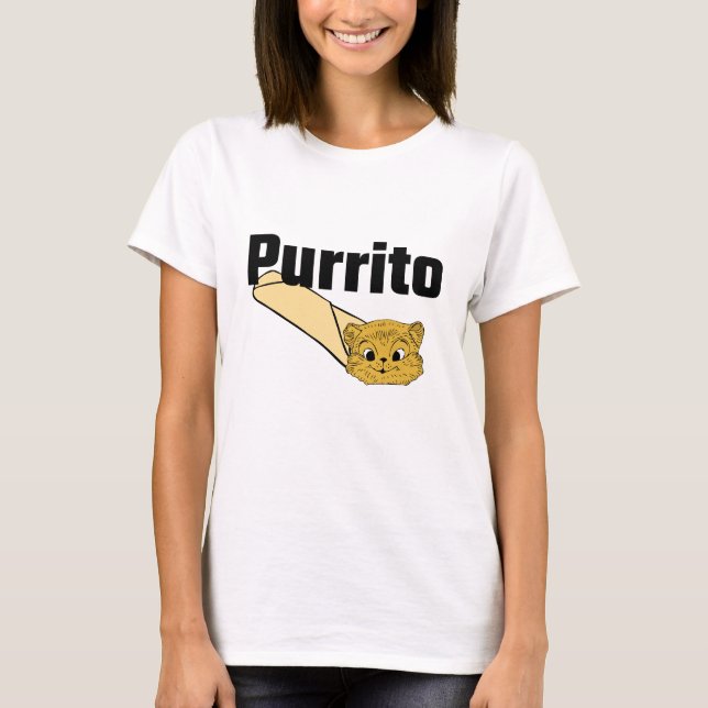 Purrito T-Shirt (Vorderseite)