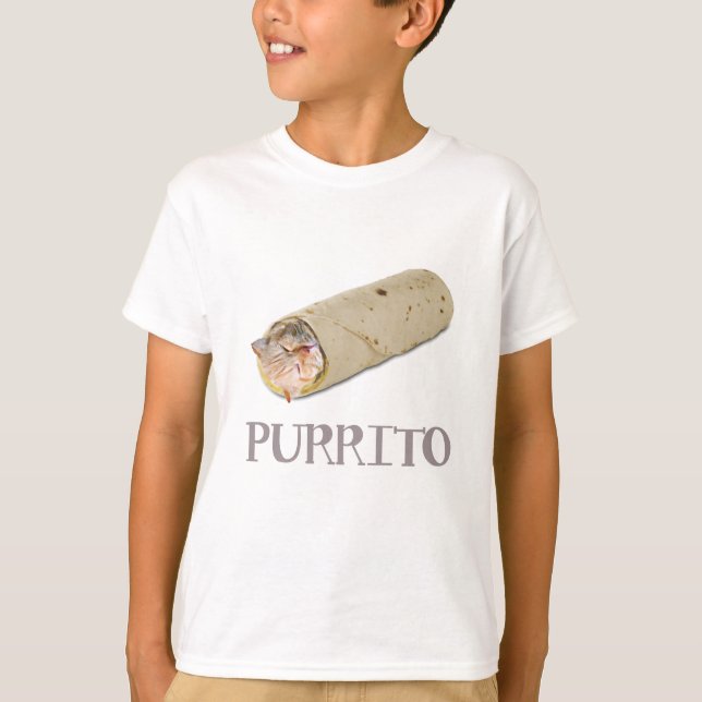 Purrito T-Shirt (Vorderseite)