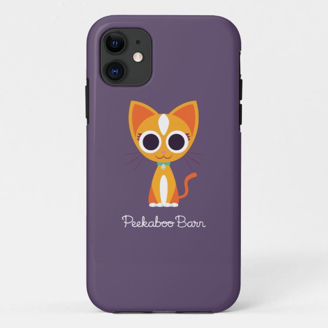 Purrl die Katze Case-Mate iPhone Hülle (Rückseite)