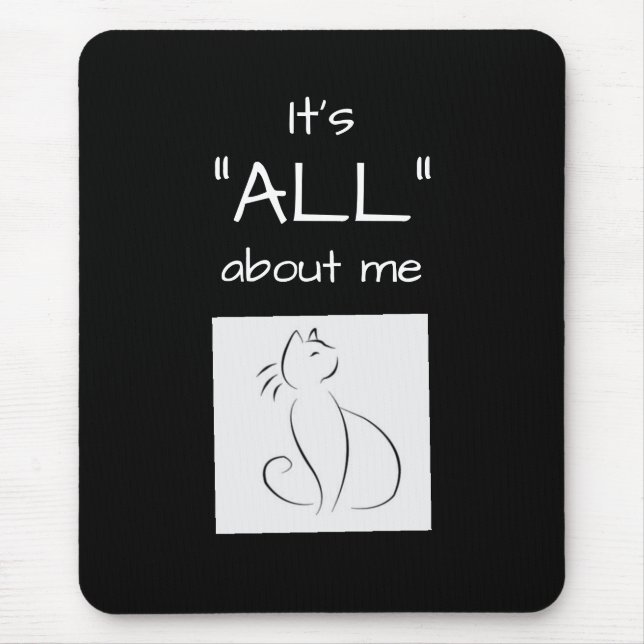 Purrrffect Cat-Mauspad Mousepad (Vorne)