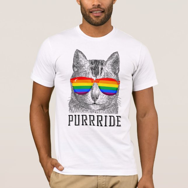 Purrride Cat T-Shirt (Vorderseite)