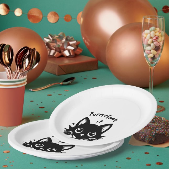 Purrrrfect Pappteller (Multi)