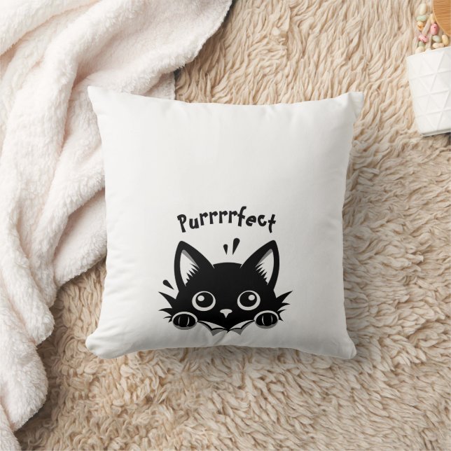 Purrrrfekt Kissen (Decke)
