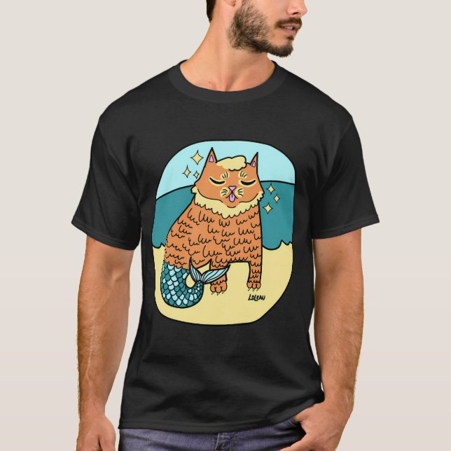 Purrseidon T-Shirt (Vorderseite)