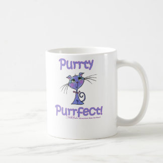 Purrty Purrfect Kitty Kaffeetasse