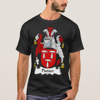 Purser Coat of Arms Familienwappen T-Shirt