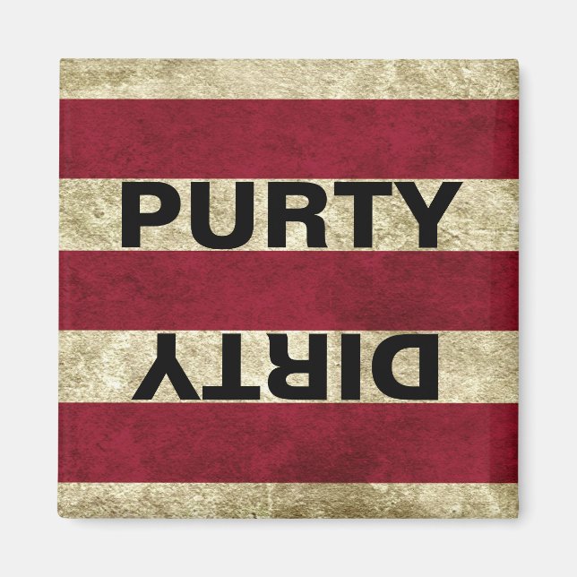 PURTY/DIRTY Geschirrspülmaschine Magnet (Vorne)