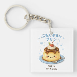 Purun Purin japanischer Kawaii-Pudding süß Schlüsselanhänger