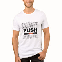 Push Forward Concrete Grit Premium Tri-Blend