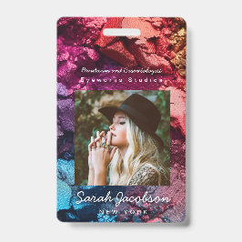 Push Luxury Cosmetics Cosmetologist Eyeshadow Ausweis