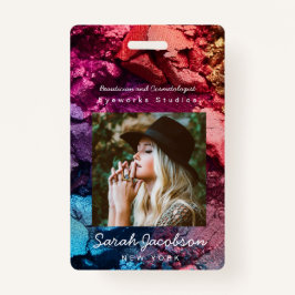 Push Luxury Cosmetics Cosmetologist Eyeshadow Ausweis