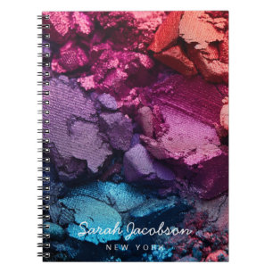 Push Luxus Kosmetik Kosmetikerin Lidschatten Notizblock