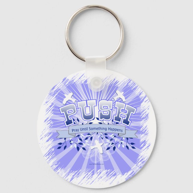 PUSH SCHLÜSSELANHÄNGER (Vorderseite)