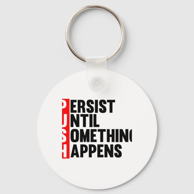 PUSH SCHLÜSSELANHÄNGER (Vorderseite)