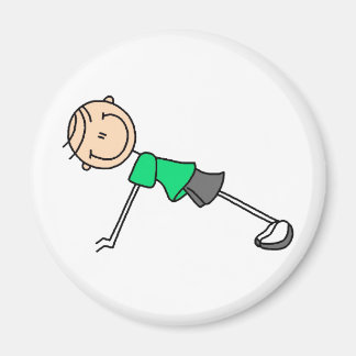 Push Ups Strichmännchen Magnet