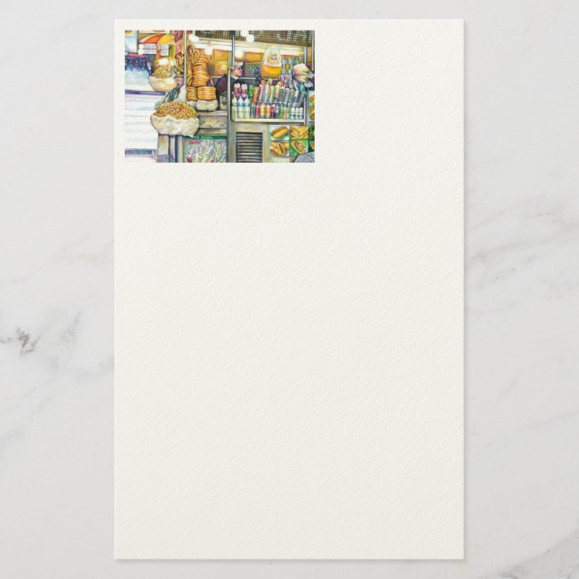 Pushcart-Paradies Briefpapier (Vorderseite)