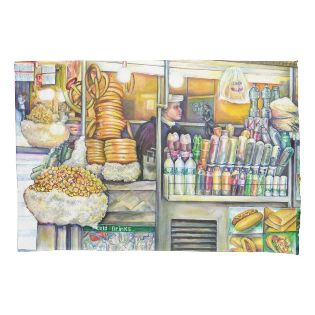 Pushcart-Paradies Kissenbezug (Vorderseite)