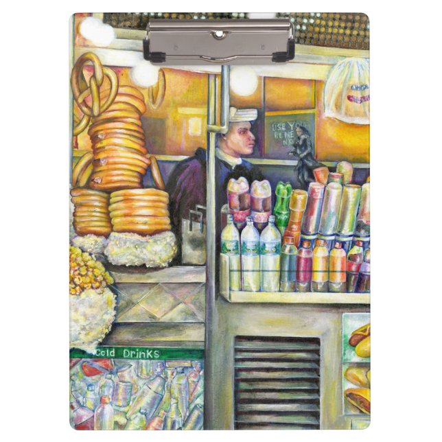 Pushcart Paradies Klemmbrett (Vorderseite)